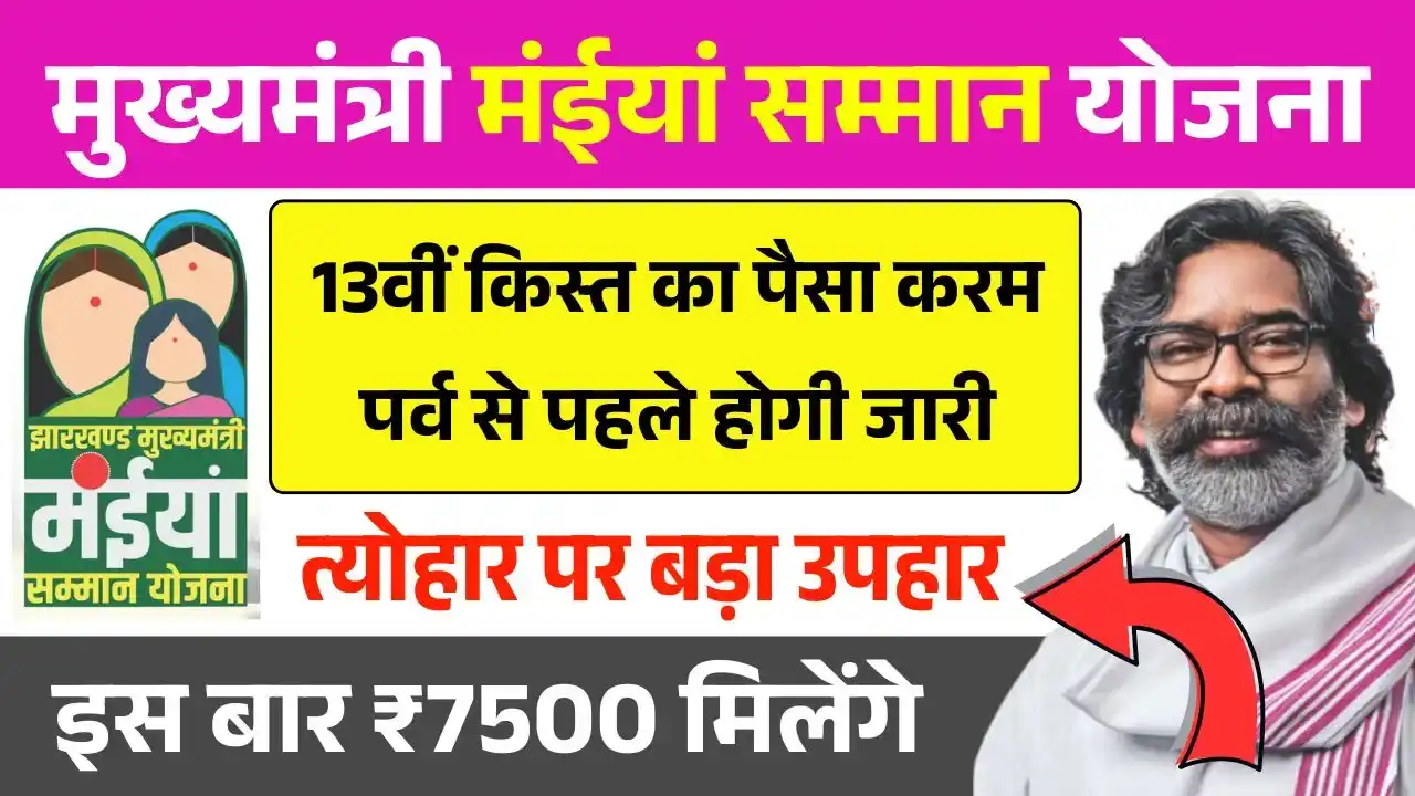 Maiya Samman Yojana 13th Installment Date