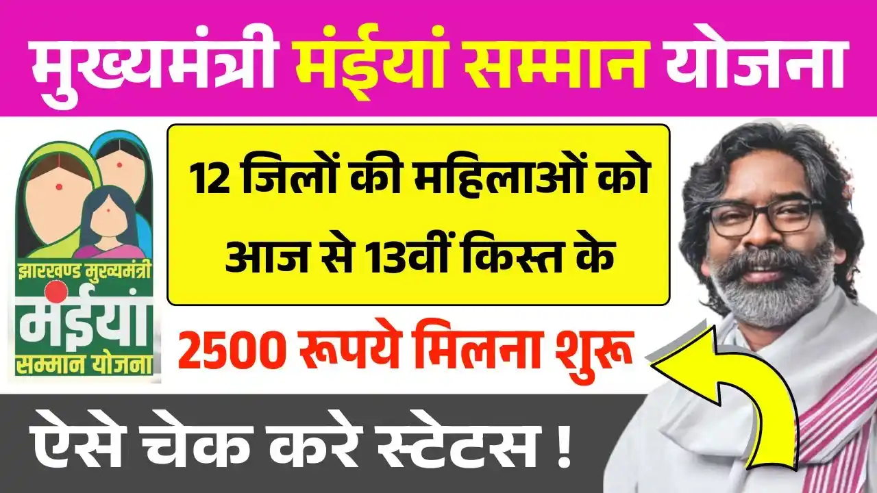 Maiya Samman Yojana 13th Installment Release